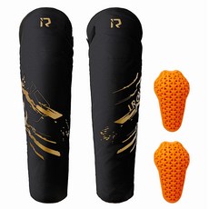 IRON JIA'S 오토바이 레그 워머 레그 커버 니워머 좌우 세트 무릎 서포터 무릎