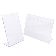 진열대 아크릴 안내판 쇼케이스 가격판 A4 사이즈