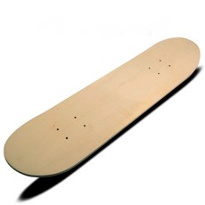 무지 스케이트보드 데크 커스텀 색칠 입문 롱보드, 1개, 싱글 상품