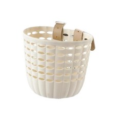 자전거 바구니 핸들바 프레임 앞, Color: 1. Beige, 1개