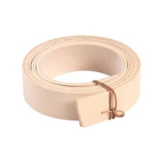 WUTA 야채 무두질 가죽 벨트 빈 어깨 스트랩 제작 정품 벨트 스트립 DIY 배낭용 가방 손잡이, [04] Natural, [01] 15mm 1pcs, 1개, Natural