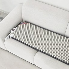 한일의료기 전자파없는 EMF 그래핀 탄소 온열 쇼파용 전기방석, 3단, 아이보리