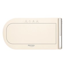 [베스트 셀러] 메이든 푸드워머 유연한 실리콘 롤보관 보온패드 중형 (1-2인용 46*24cm ) 배이지 BW403, 베이지