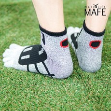 메이프 프리미엄 두꺼운 등산 스포츠 발가락 양말 남자 단목5족, 상세설명 참조