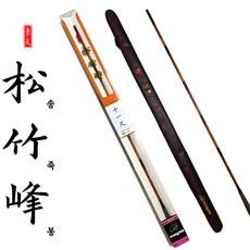 동와 송죽봉 8척 경질 경기용 민물 전층 빼기식 낚싯대, 혼합색상