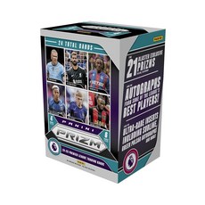 2024–25 Panini Prizm 프리미어 리그 블래스터 박스 - EPL 축구 트레이딩 카드 독점 프리즘 루키 및 인서트 포함 공식 소매 세트 104440, 2024–25 파니니 프리즘 프리미어리그 블래스터 박스