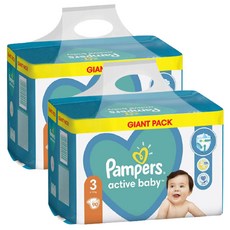 유로 베이비드라이 밴드형 기저귀 밴드3단계_2팩(총180p) pampers 바우처, 180매, 3단계
