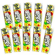 와우레인보우 와우풍선껌 새콤달콤과일맛풍선껌 10개 cha+98429ep, 21g