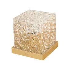 水波紋燈 臥室床頭氛圍燈 浪漫小夜燈 創意禮物 房間裝飾燈, 充電款