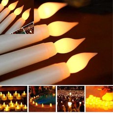 LED 캔들 소원 양초 세트 촛불 파티 공연 교회 행사