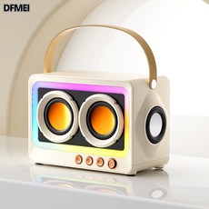 DFMEI 無線藍牙音箱 便攜式重低音電腦小音響, 如圖, 白色