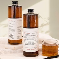 구디 바닐라 시럽 500ml (고메A등급 파푸아뉴기니 타히티품종), 1개