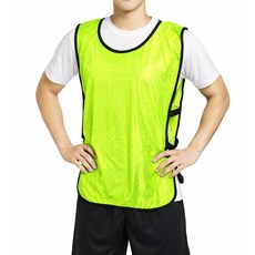 성인 축구 풋살 팀조끼 체육대회 형광색