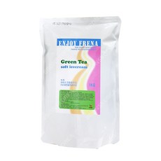 프레나 녹차 아이스크림 파우더 1kg X 18개(1박스) 스무디 요거트 그린티라떼, 18개