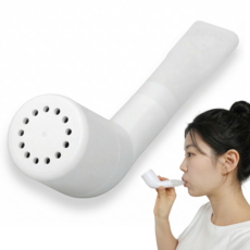 브리드인 객담 유도기 목 가래 제거기 배출기 폐활량운동기구 흉벽진동기, 1개