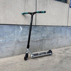 묘기킥보드 전문가용 스포츠 기술용 스턴트스쿠터 두발 익스트림 기술 성인 경량 프리스타일, 1개, A2 상급자실버