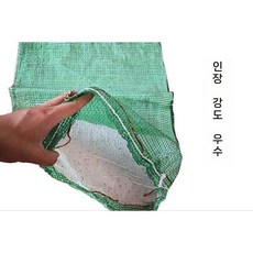토낭 녹화 마대 조경 토사방지 유출 경사면, 잔디 종자 심기 가방 40cm x 60cm