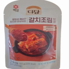 CJ제일제당 다담 갈치조림 양념, 10개, 150g