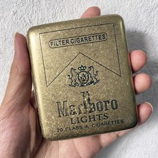 20Pcs 용량 콘스탄틴 담배 케이스 보관 상자 개방형 스타일 휴대용 흡연 케이스, M