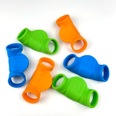 [1+1] BC 아머가드 타격 손울림 방지 보호대 실리콘 유소년 성인 좌우겸용, 1세트, 오렌지(1+1)