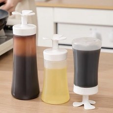 흐르지 않는 거꾸로 소분 소스통 업소용 소스병 케찹통, 1개, 250ml