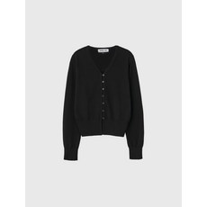 브랜드정품 제너럴아이디어 GENERALIDEA 시그니처 브이넥 앙고라 가디건 BLACK WBD4L04553 253215