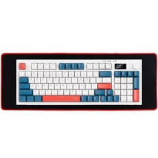 지클릭커 멤브레인 WKPS80 94키 무소음 블루투스 무선 키보드 장패드 세트, 일반형, GunDam RC1
