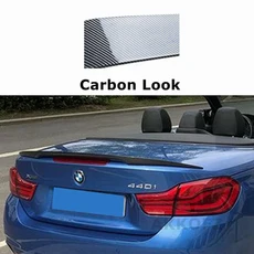 BMW 4 시리즈 F33 14-20 카본 리어 범퍼 스포일러 MP M4 PSM 스타일 호환, M4 스타일 카본 룩