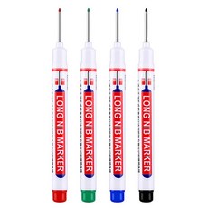 틈새마카 딥 홀 구멍 마커 펜 마킹, B.레드