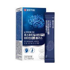 일양약품 뇌 건강 뼈 건강 포스파티딜세린PS 비타민 K2 플러스 2g x 15포, 1세트, 30g