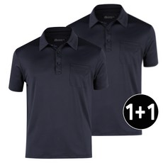 1+1 스밀 남성 여름 반팔 카라 티 기능성 작업복 상의 회사복 일상복 빅사이즈 티셔츠