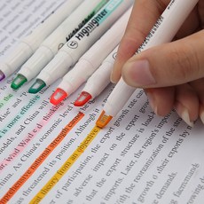 편한생활연구소 반듯하게 보이는 형광펜 세트