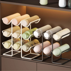 하루행복 텀블러 보관 정리 거치대 와인정리, 1개, 화이트