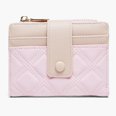 女生短夾 現貨 學生錢包 零錢包 二折按扣素色短款錢包 拉鏈零錢袋 女士折疊錢包 PU皮夾 卡夾 錢夾