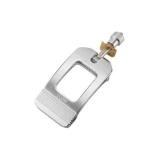 자전거핸들바 K3 Plus 오널 V 브레이크 레버 Dahon 접이식 자전거 P8 알루미늄 합금 핸들 마찰 림 제동 사이클 부품, [01] Silver, 1개