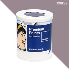 노루페인트 팬톤 실외 벽면 저광 페인트, 17-1505 Quail, 1L, 1개