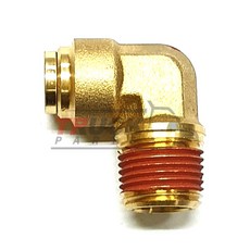 에어 커넥터 / 니플 / 호스 9.5mm / 나사선 21mm(1/2) / ㄱ자 / 현대순정품 / 589158A100~1