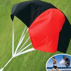 엣스앤 스피드 낙하산_소형 순발력 지구력 훈련 공기저항 파라슈트 육상 달리기낙하산운동 트레이닝 학교체