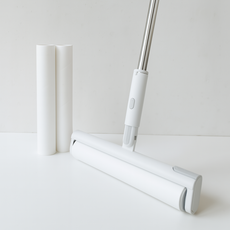 딥루트 사선컷팅 테이프 클리너 돌돌이 + 리필 2개, 1세트