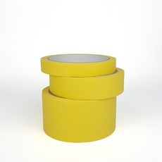 종이 마스킹테이프 보양 라인 라벨 마킹 노란색 옐로우 페인트 15mm 25mm 50mm 5cm 1.5cm 2.5cm, 1개