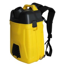 배낭형청소기 건식 UVC-12P 선길이 15m 용량 12L 업소용청소기, 옐로우