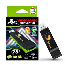 Brook Wingman XB 轉換器 支援 PS3/PS4/NS Pro 搖桿轉接至 Xbox One/Xbox 360/Xbox Series X|S