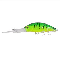 플로팅 미노우 낚시 루어 워블러 트롤링 하드 미끼 인공 크랭크베이트 파이크 태클, 색상: 3. C / 크기: A. 7.5g 100mm, 1개