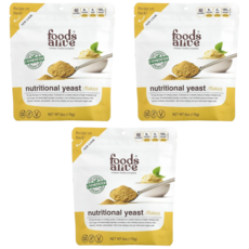 푸드얼라이브 슈퍼 푸드 논 포티파이드 뉴트리션 이스트 170g(6oz), 170g, 3개