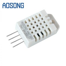 【台灣物聯科技】 DHT22 AM2302 奧松電容式數字溫濕度感測器, 1個, 含稅（打統編請備注）, White