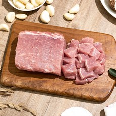 한돈 등심(잡채용) 600g, 1개