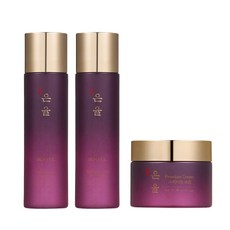 은율 프리미엄 한방 토너+로션+크림 3종세트 1세트(스킨150ml 로션150ml 크림60g), 1세트