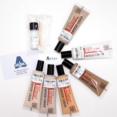 승아상사 우드코크6색키트+보호제+헤라+파우치 마루바닥보수제 국내제작, 1개