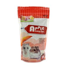 햄스터배변모래 햄스터 벤토나이트 모래 화장실모래 1kg(사과향) X3개, 본상품선택