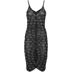 필립플레인 모노그램 튤 드레스